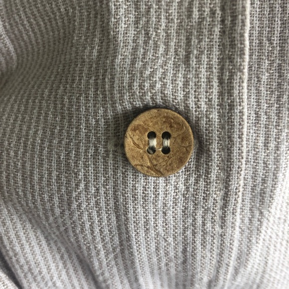 Suzy Shier beige and white striped sun dress size XXL - Picture 3 of 4